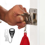 Hjemix | Bærbar Sikkerhetsdør Lås