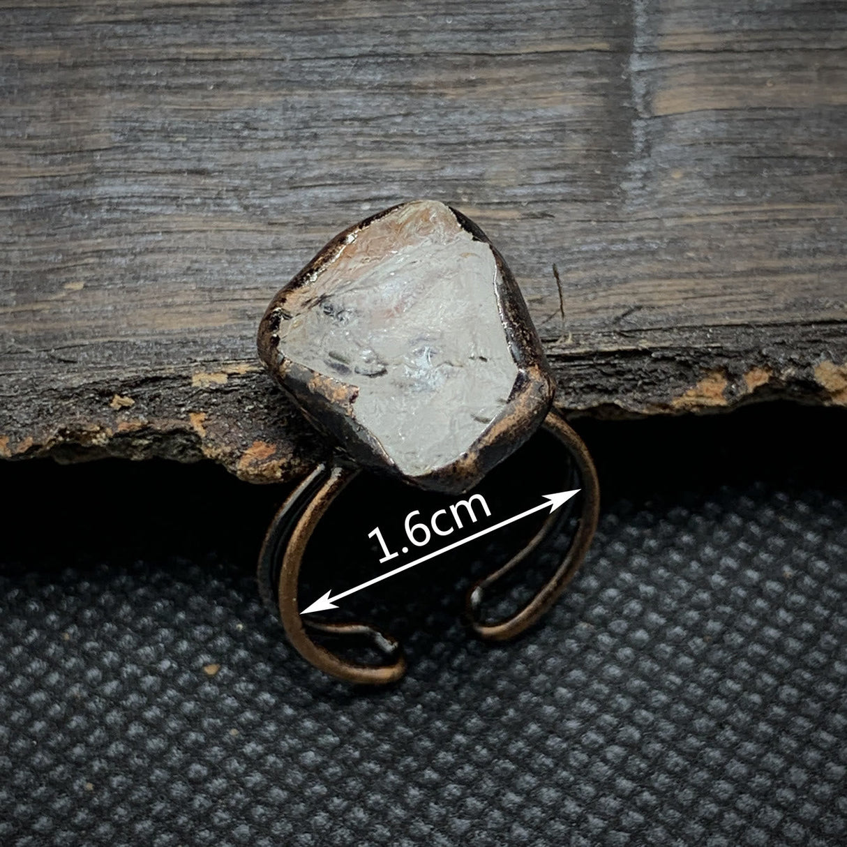 Hjemix | Naturlig Ubehandlet Fødselsten Ring - Selina