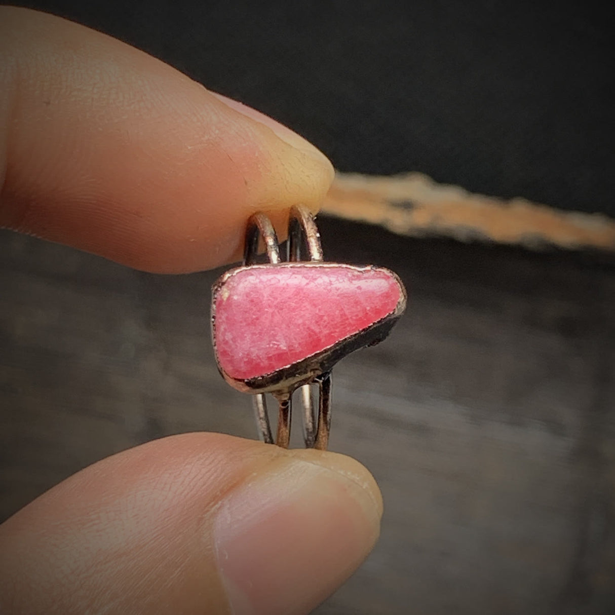 Hjemix | Naturlig Ubehandlet Fødselsten Ring - Selina