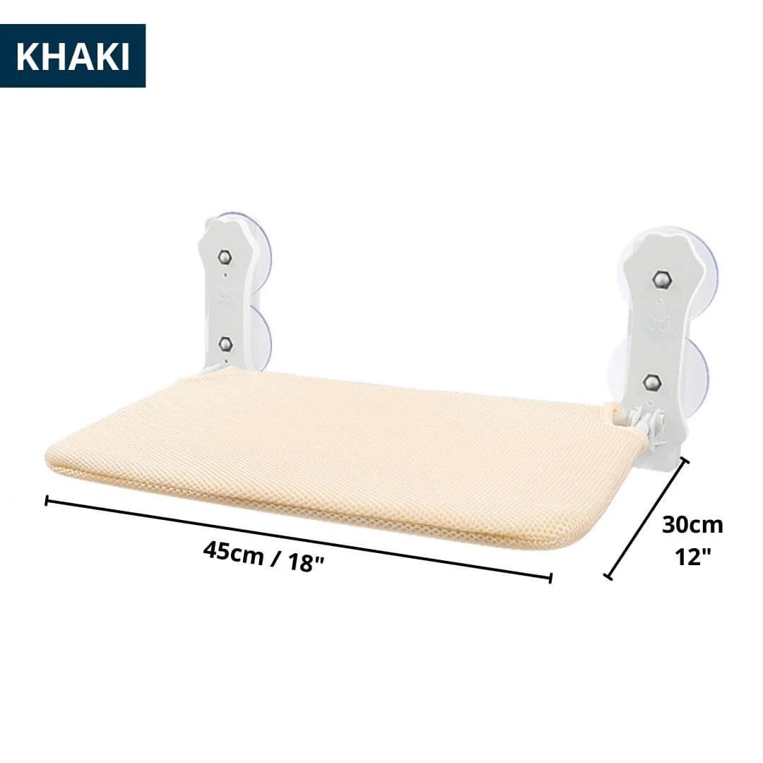 Hjemix | Sammenleggbar katt hengekøye med vakuumkopp katt hengekøye