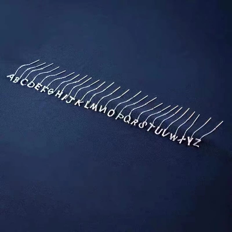 Hjemix | Skinner alfabet øreringer