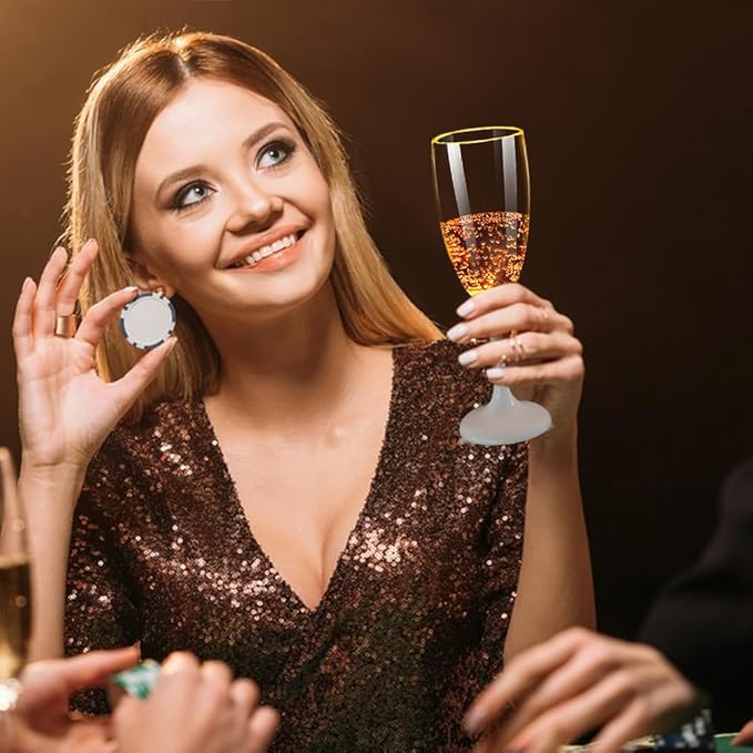 Hjemix | Lys Champagneglass