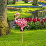 Hjemix | Flamingo Sollys Metallkunst