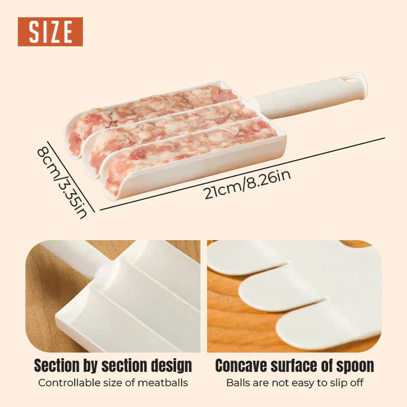 Hjemix | 👍🧑‍🍳Kreativ kjøkken trippel kjøttbollemaskin🥩