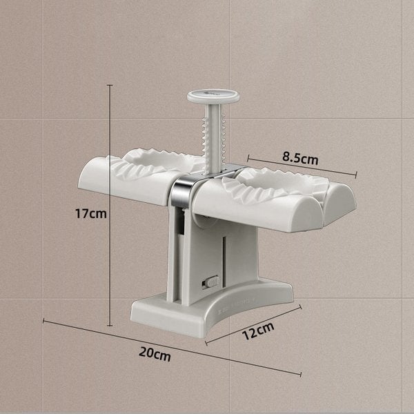 Hjemix | Husholdning Dobbel Hode Automatisk Dumpling Maker Mold
