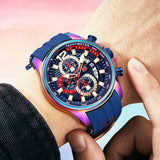 Hjemix | Vanntett motesportklokke for menn med lysende