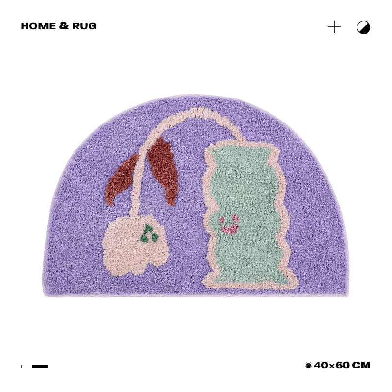 Hjemix | Fantastisk liten blomster bade matte