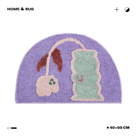 Hjemix | Fantastisk liten blomster bade matte