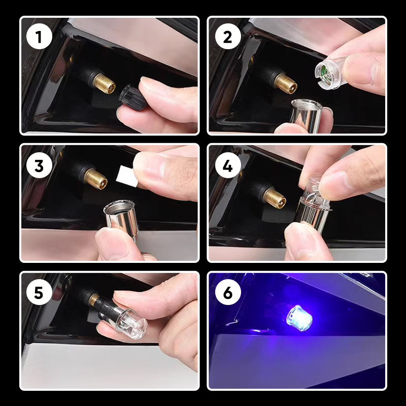 Hjemix | Dekkventil LED-lokk