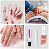 Hjemix | Magic Solid Nail Glue Set 3-i-1 Neglekunstsett