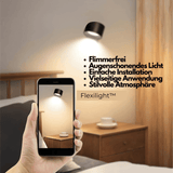 Hjemix | 360° trådløs oppladbar vegglampe | Allsidig LED-belysningsløsning