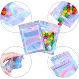 Hjemix | 100-Pack: Resirkulerbare holografiske folieposer