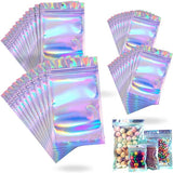 Hjemix | 100-Pack: Resirkulerbare holografiske folieposer