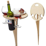 Hjemix | Utendørs bærbar DIY sammenleggbord for vin