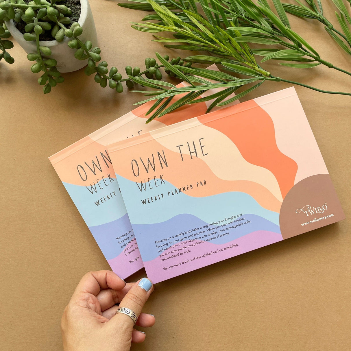 Hjemix | Produktivitets- og velværeplanlegger sett av 5