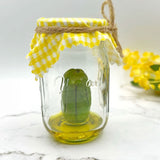 Hjemix | Grumpy Pickle in a Jar Skulptur