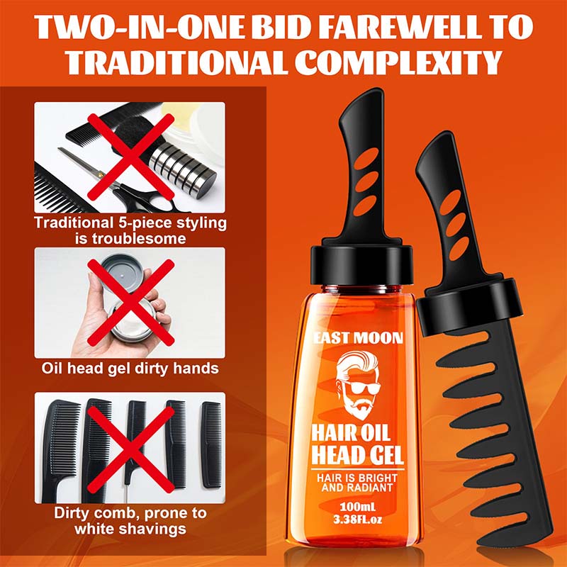 Hjemix | One-Combing-Forming-Styling-Gel-Combs