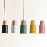 Hjemix | SinglePend - Nordic Macaron Cylinder Aluminium 1-flamme LED pendellampe