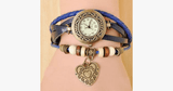 Hjemix | Hjerte Vintage Wrap Klokke