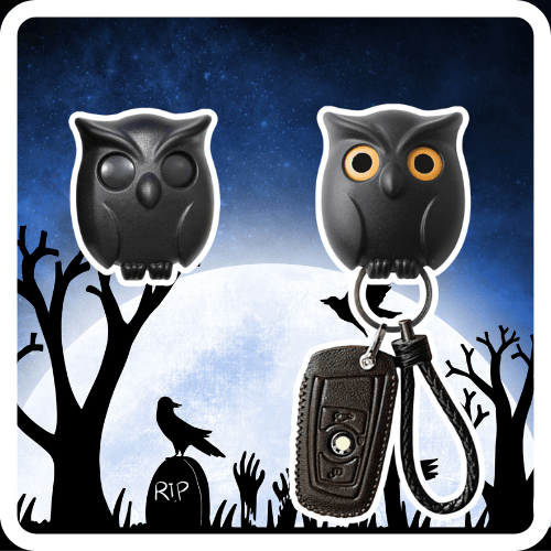 Hjemix | Ugle kreativ nøkkelring