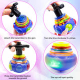 Hjemix | Music Blitz Spinner Toy med Launcher
