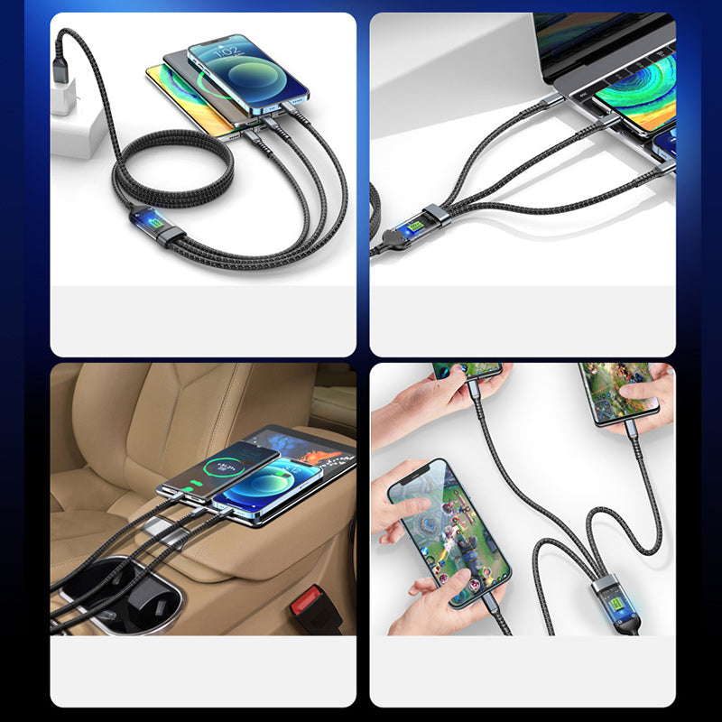 Hjemix | Super Rask Lading 3-i-1 Datakabel