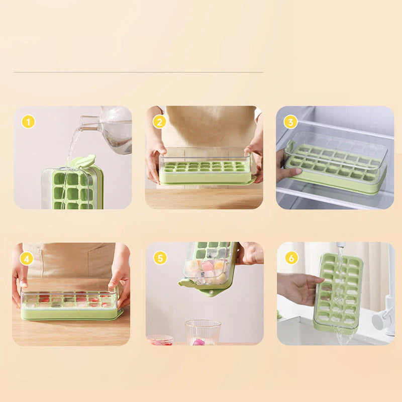 Hjemix | Quick Ice Cube Maker Box