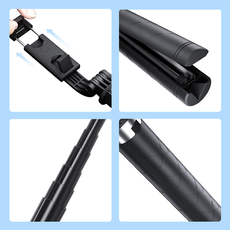 Hjemix | Selfie-stang med LED-fylllys