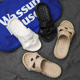 Hjemix | Skull Design Enkelt Bånd Tøfler