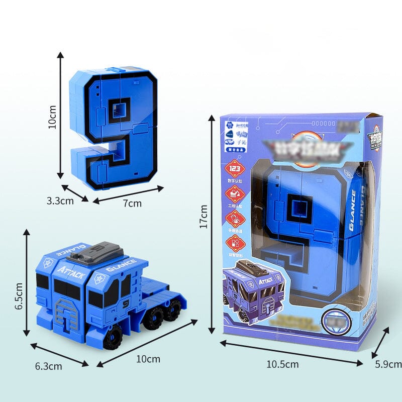 Hjemix | Toy Deformation Number Transformer for Kids