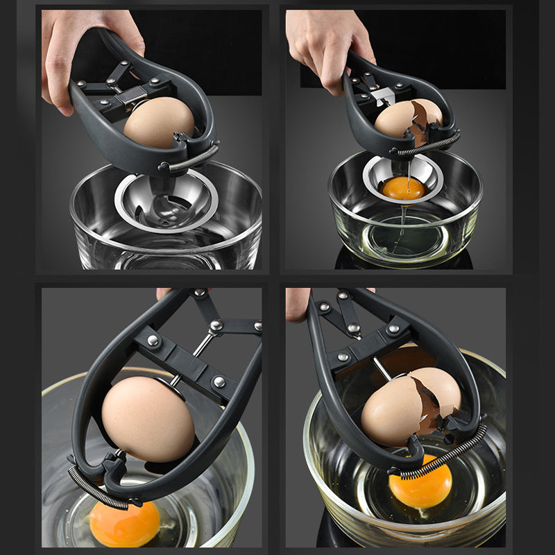 Hjemix | Multifunksjonell 2-i-1 Eggåpner - Super Fantastisk Eggknuser Verktøy