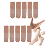 Hjemix | Vår Sommer Usynlige Non-Slip Krystall Silke Sokker