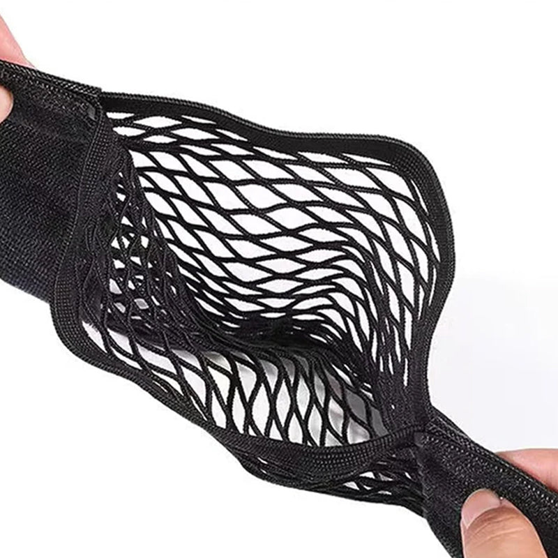 Hjemix | Plastposer Oppbevaringsnettpose (Med Klebende Tape)