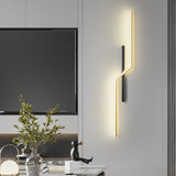 Hjemix | Linjer Kreativ LED Moderne Minimalistisk Vegglampe Dekorative Vegglamper Belysning