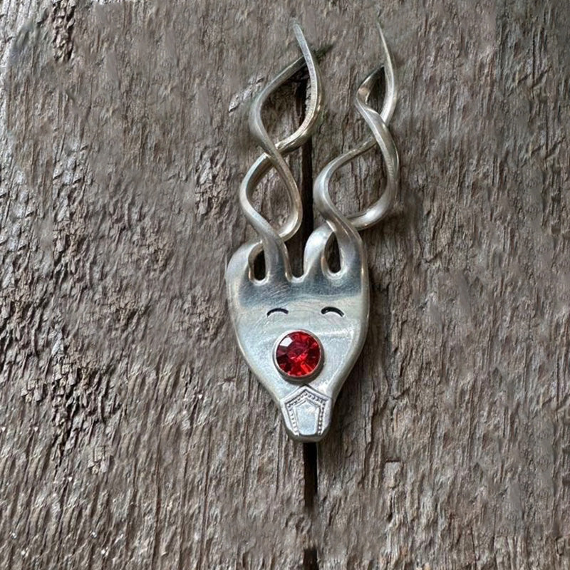 Hjemix | Morsom Gaffel Reinsdyr Ornament