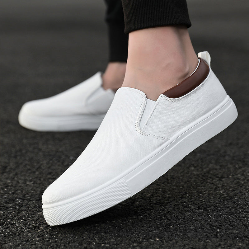 Hjemix | Slip-On Sko laget av lerret for menn