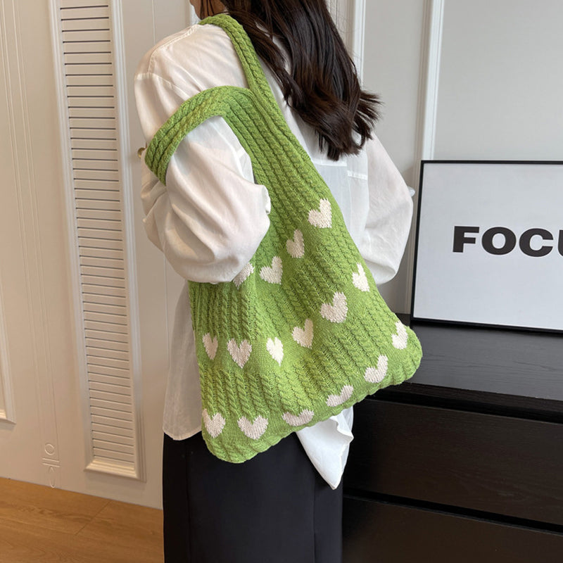 Hjemix | Strikk Kjærlighet Tote Bag