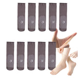 Hjemix | Vår Sommer Usynlige Non-Slip Krystall Silke Sokker