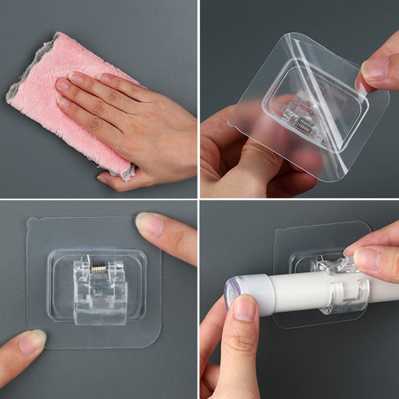 Hjemix | Transparent Hengestang Klemme