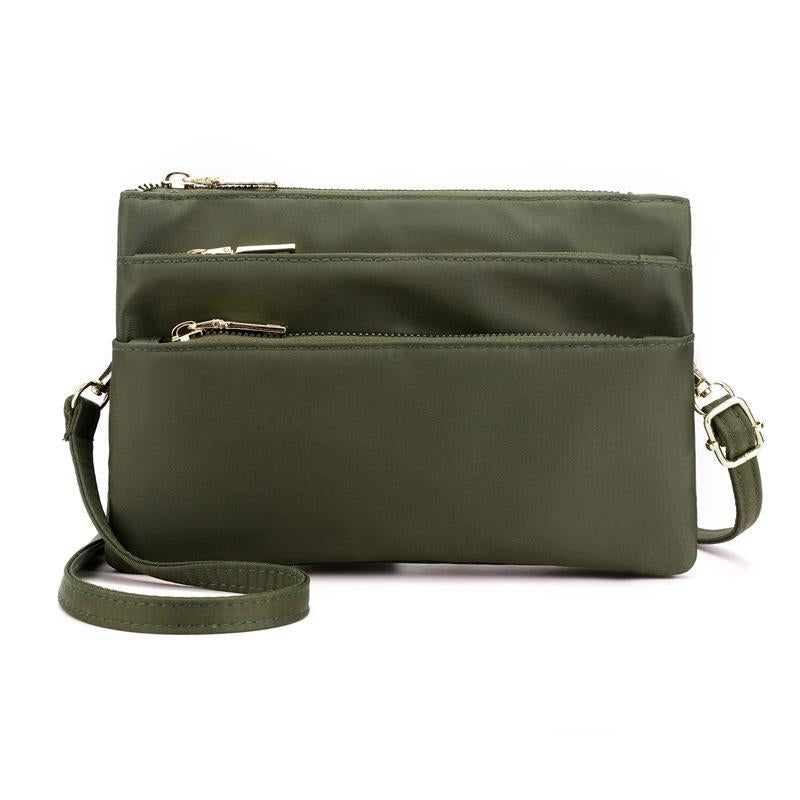 Hjemix | Multilayer Nylon Crossbody Bag