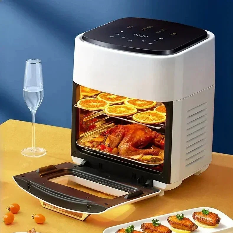 Hjemix | 15 Liter Air Fryer Elektrisk Ovns.