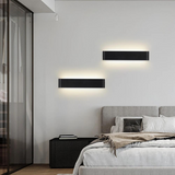 Hjemix | Nordisk LED Vegglampe - Moderne Børstet Aluminum Innendørs Vegglampe