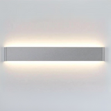 Hjemix | Nordisk LED Vegglampe - Moderne Børstet Aluminum Innendørs Vegglampe