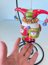 Hjemix | Fargerike Jester Klokke Ornamenter