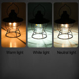 Hjemix | Utendørs Vintage Camping Lys Hest Lys Oppladbart Bærbart Camping Lys