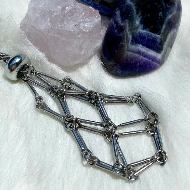 Hjemix | Krystallstein Choker Halskjede