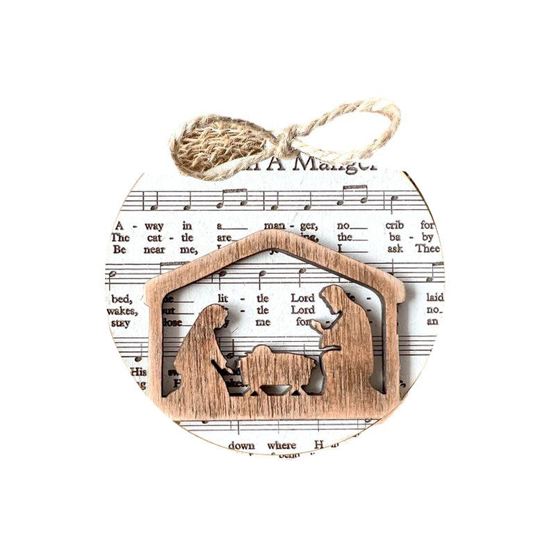 Hjemix | Musikkark juleornament