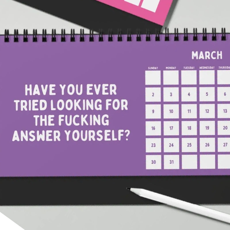 Hjemix | Morsom 2025 sarkastisk kalender