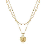 Hjemix | Gyldne Initialhalskjeder for Kvinner