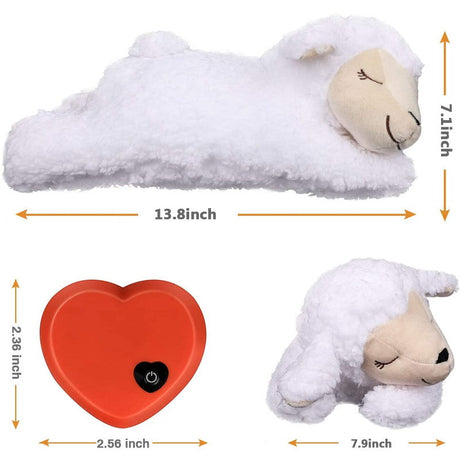 Hjemix | Heartbeat Pet Plush Toy for Separation Anxiety